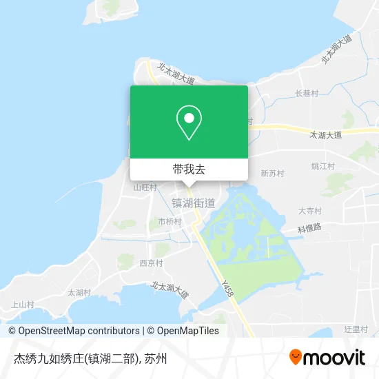 杰绣九如绣庄(镇湖二部)地图