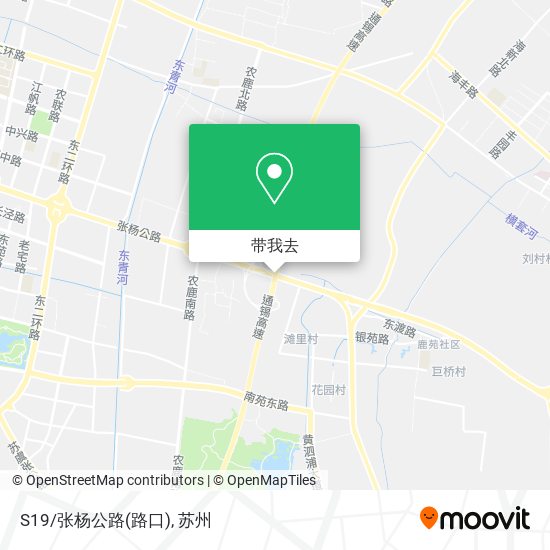 S19/张杨公路(路口)地图
