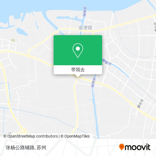 张杨公路辅路地图