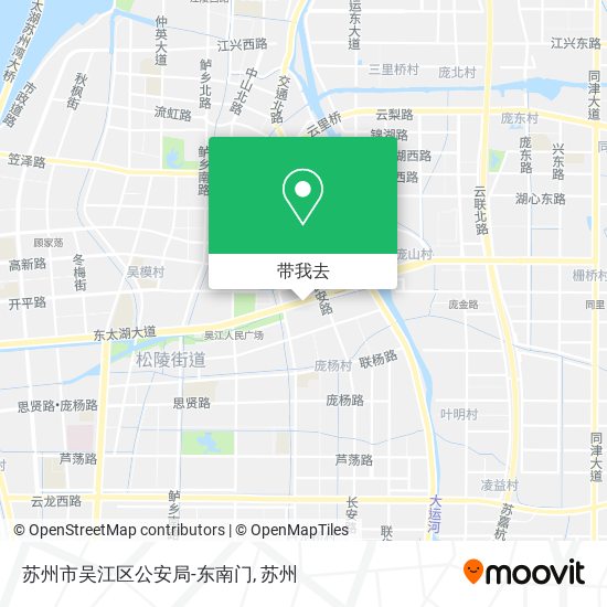 苏州市吴江区公安局-东南门地图