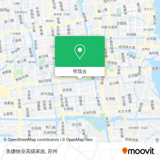 美娜物业高级家政地图