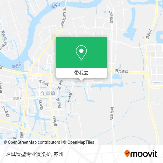 名城造型专业烫染护地图