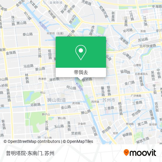 普明塔院-东南门地图