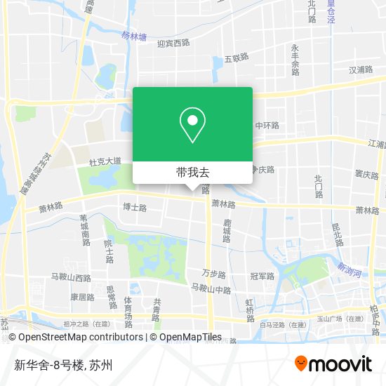 新华舍-8号楼地图