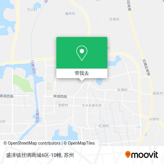 盛泽镇丝绸商城6区-10幢地图
