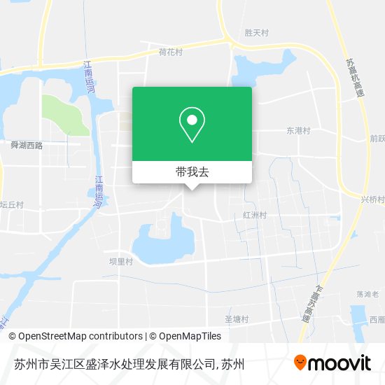 苏州市吴江区盛泽水处理发展有限公司地图