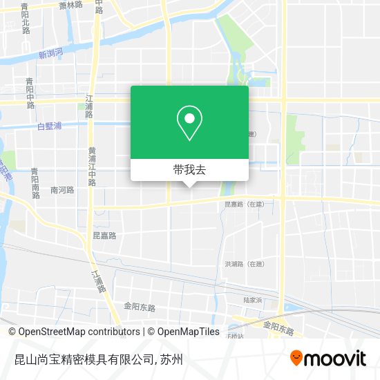 昆山尚宝精密模具有限公司地图