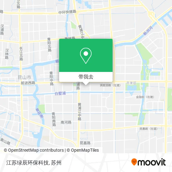 江苏绿辰环保科技地图