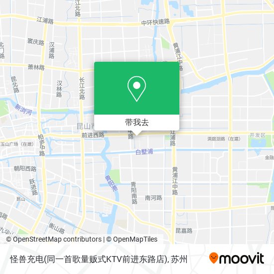 怪兽充电(同一首歌量贩式KTV前进东路店)地图