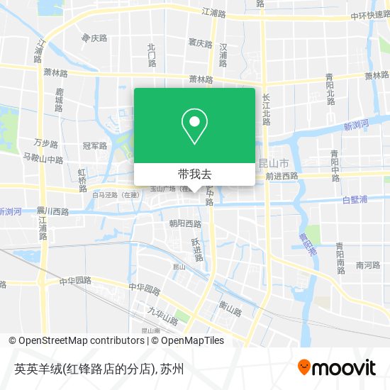 英英羊绒(红锋路店的分店)地图