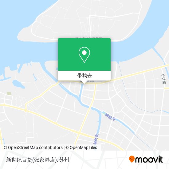 新世纪百货(张家港店)地图