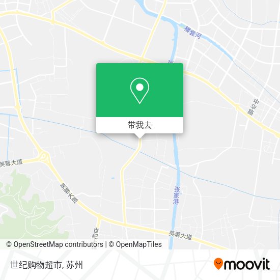 世纪购物超市地图