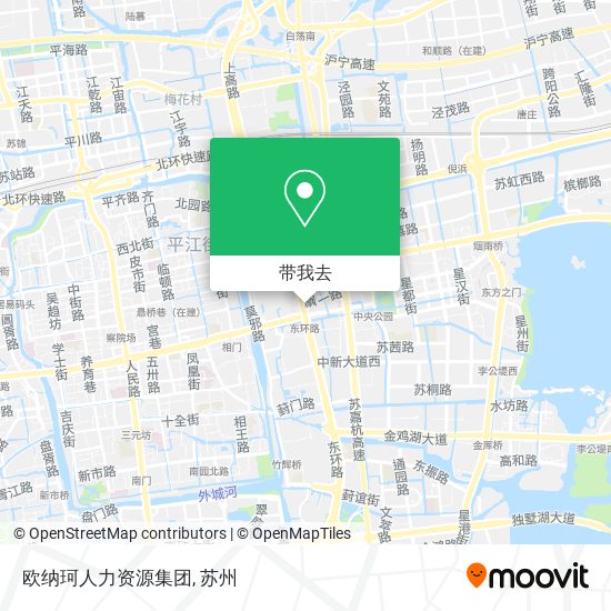 欧纳珂人力资源集团地图