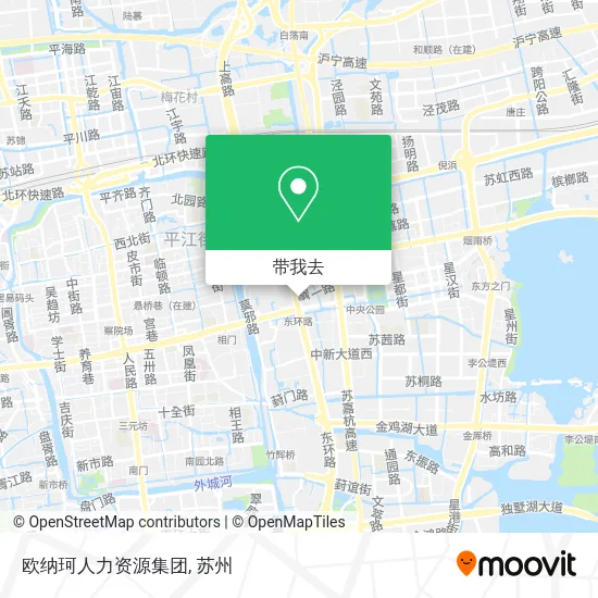 欧纳珂人力资源集团地图