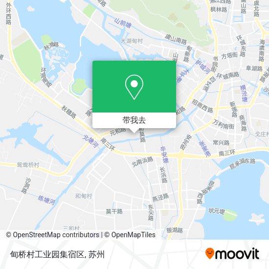 甸桥村工业园集宿区地图
