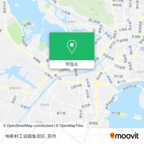 甸桥村工业园集宿区地图
