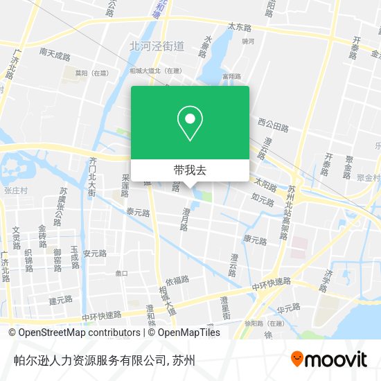 帕尔逊人力资源服务有限公司地图