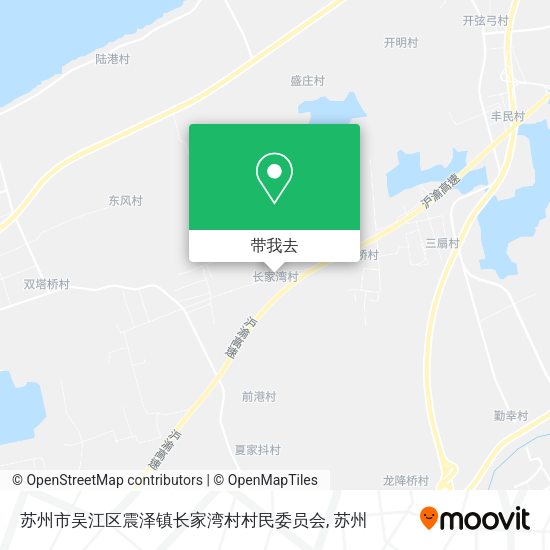 苏州市吴江区震泽镇长家湾村村民委员会地图