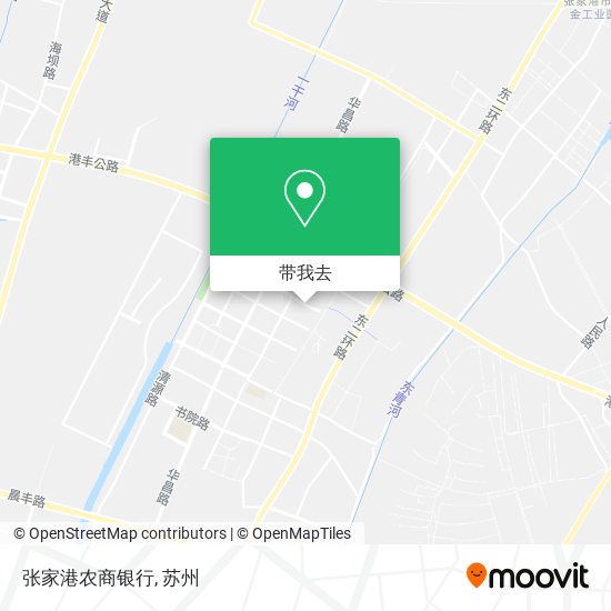 张家港农商银行地图