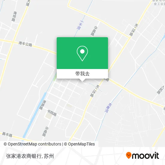 张家港农商银行地图