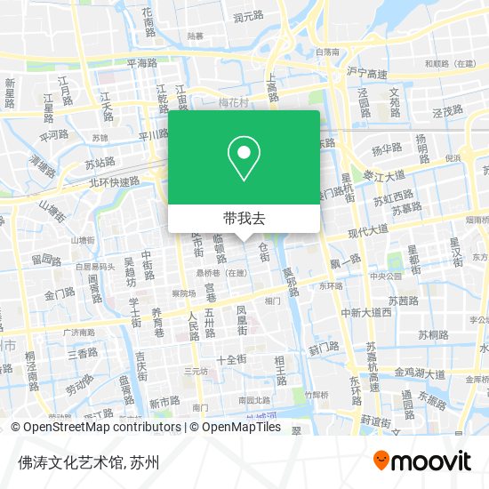 佛涛文化艺术馆地图