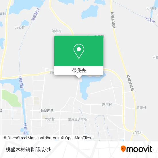 桃盛木材销售部地图