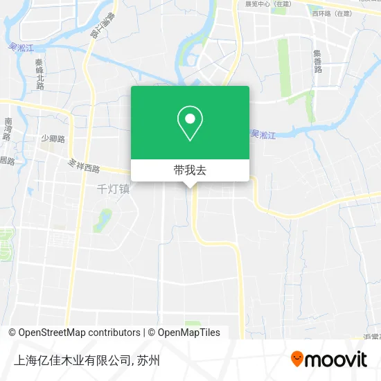 上海亿佳木业有限公司地图