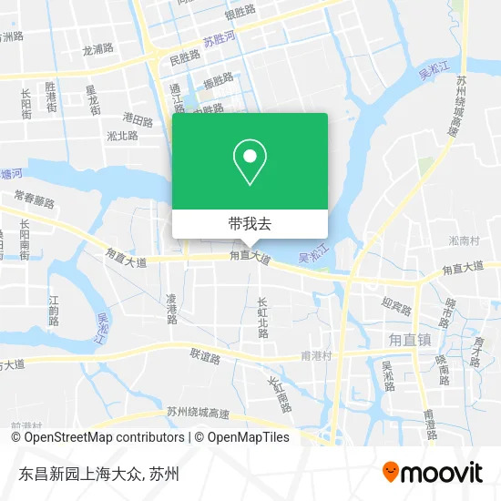 东昌新园上海大众地图