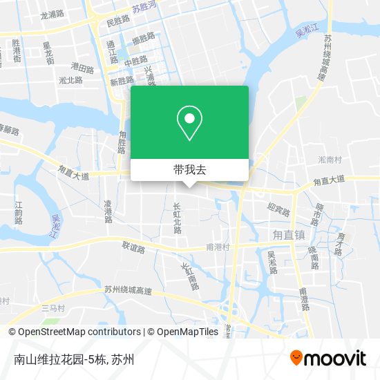 南山维拉花园-5栋地图