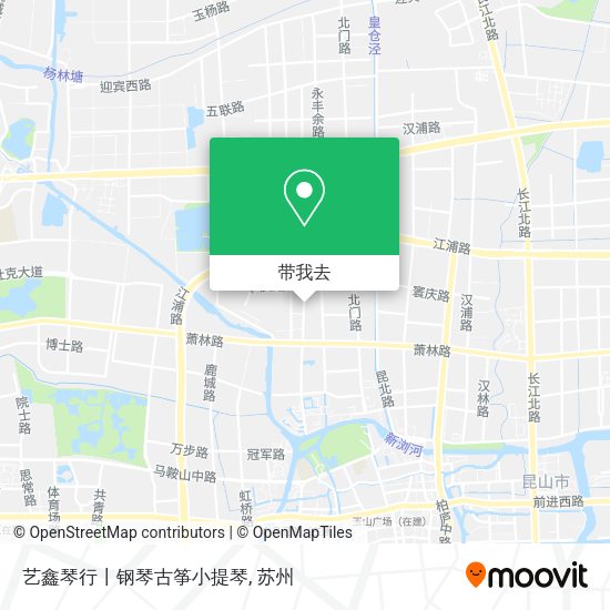 艺鑫琴行丨钢琴古筝小提琴地图