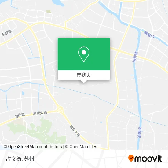 占文街地图