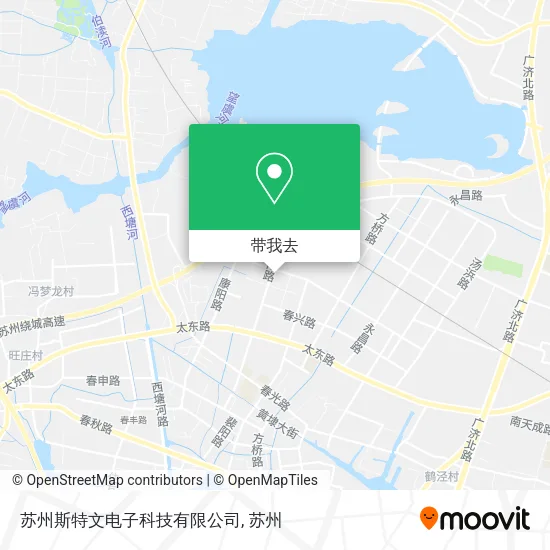 苏州斯特文电子科技有限公司地图