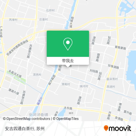 安吉四通白茶行地图