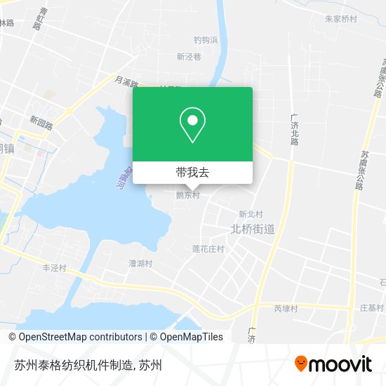 苏州泰格纺织机件制造地图