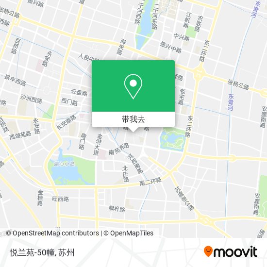 悦兰苑-50幢地图