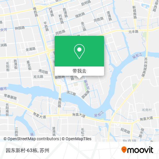 园东新村-63栋地图