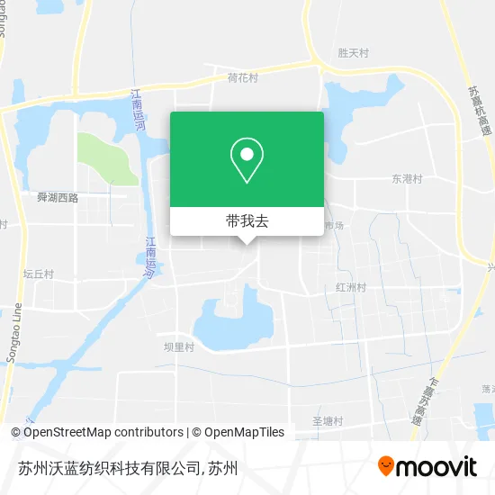 苏州沃蓝纺织科技有限公司地图