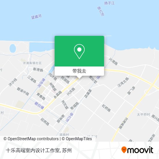 十乐高端室内设计工作室地图