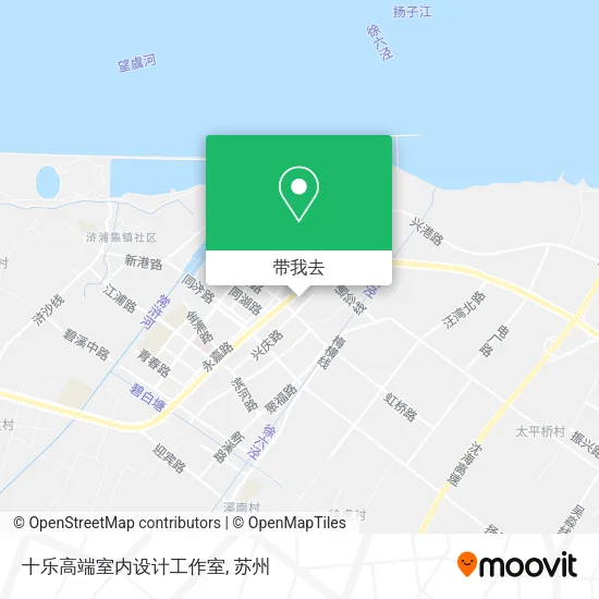 十乐高端室内设计工作室地图