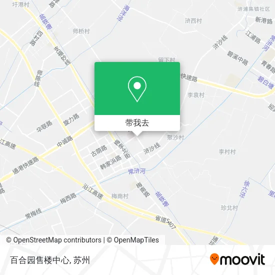 百合园售楼中心地图