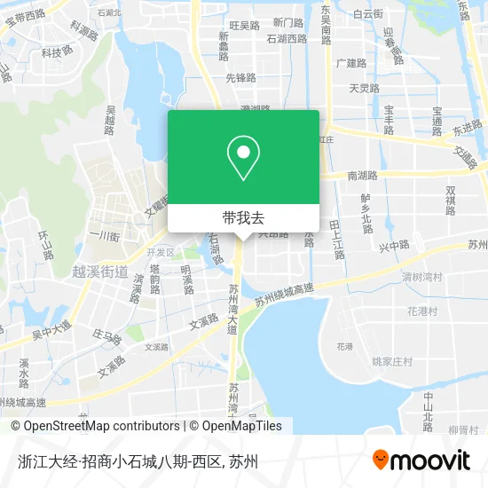 浙江大经·招商小石城八期-西区地图