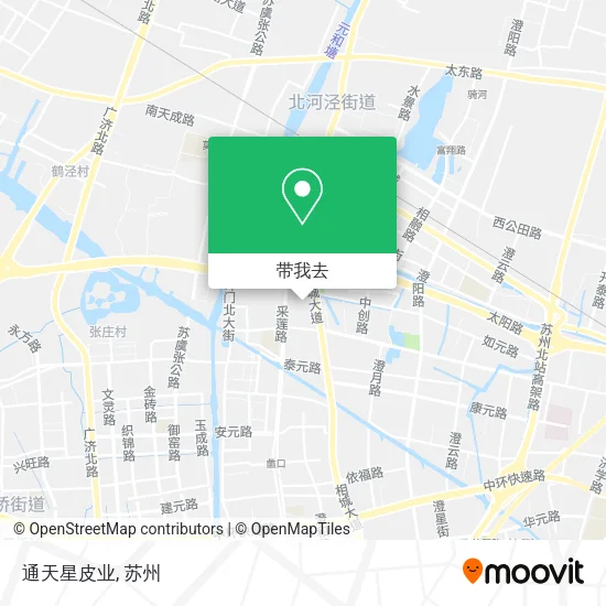 通天星皮业地图