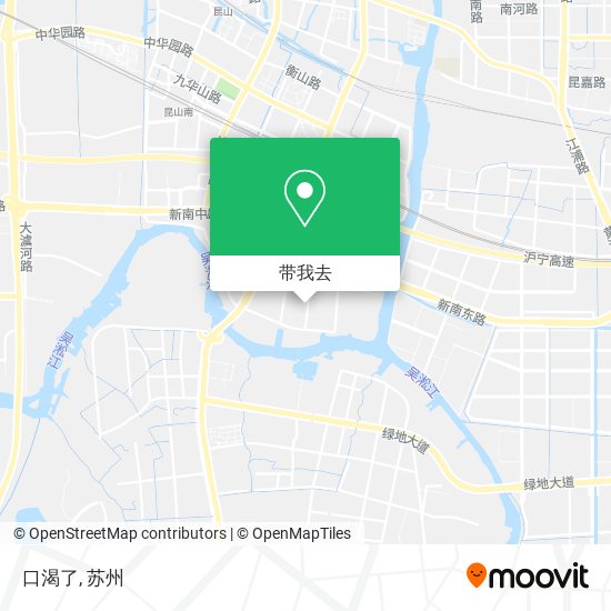 口渴了地图