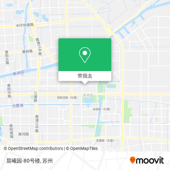 晨曦园-80号楼地图