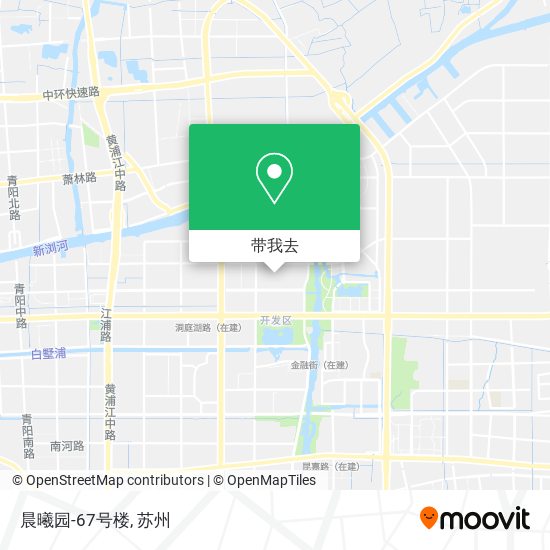 晨曦园-67号楼地图