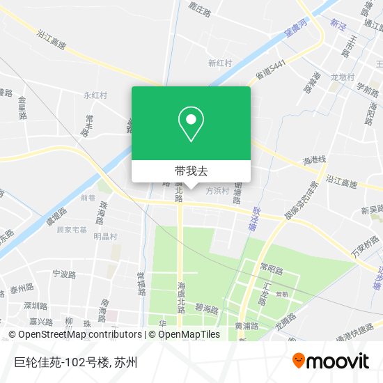 巨轮佳苑-102号楼地图