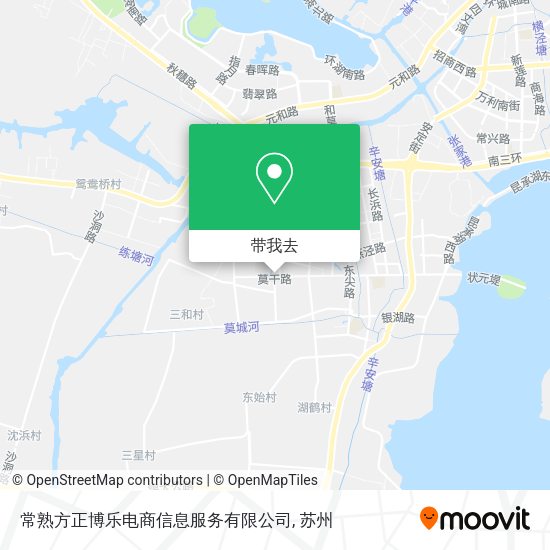 常熟方正博乐电商信息服务有限公司地图
