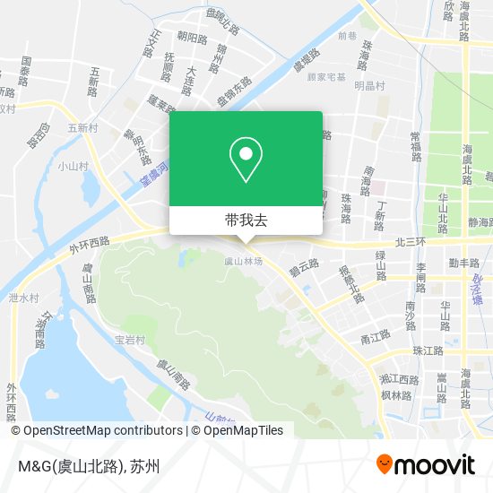 M&G(虞山北路)地图