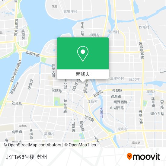 北门路8号楼地图