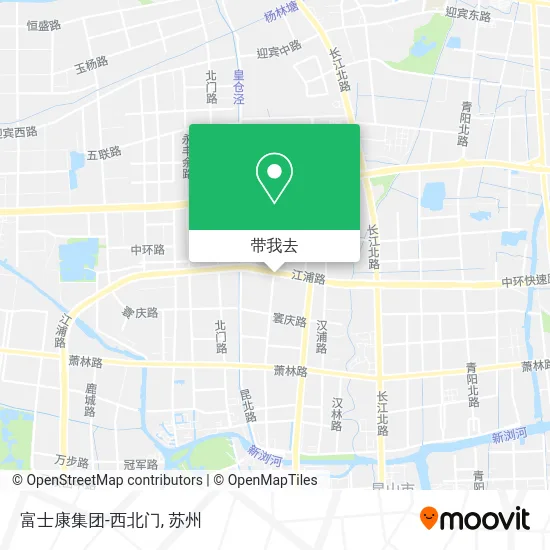 富士康集团-西北门地图